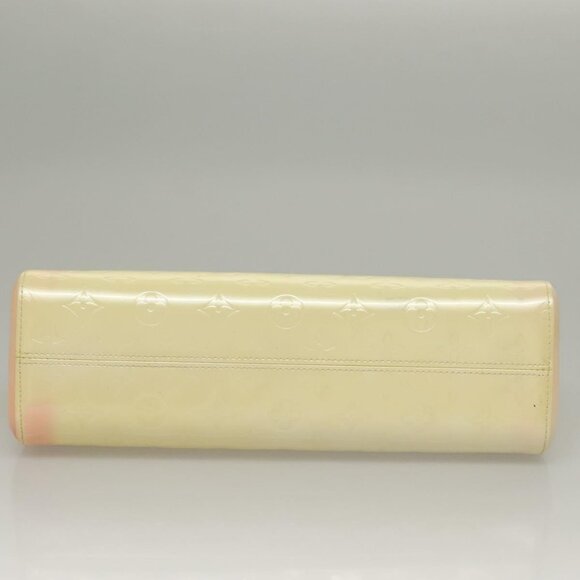 LOUIS VUITTON Monogram Vernis Roxbury Drive Hand Bag Perle M91374 Auth 134503 - Picture 6 of 16